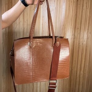 Beis Work Bag Brown